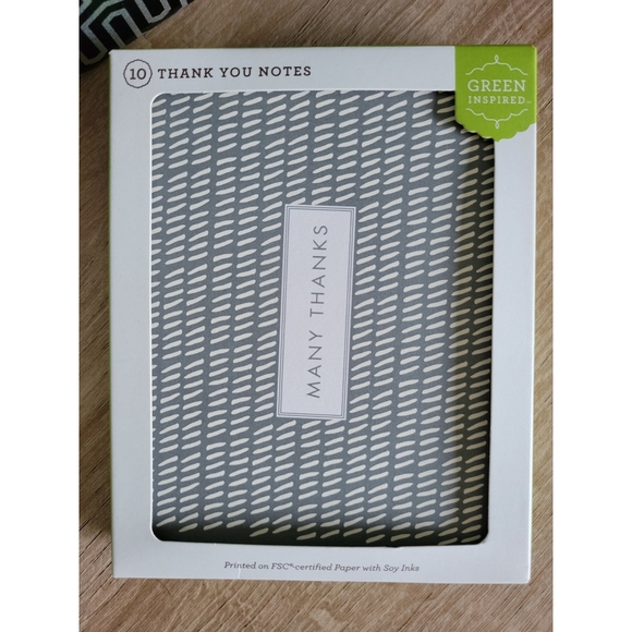 Compendium (Green Inspired) | "Many Thanks" Blank Cards (Open Box) - Picture 2 of 10